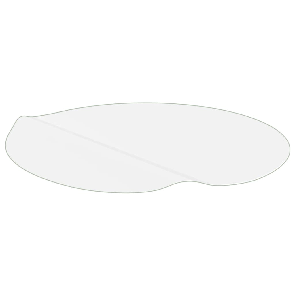vidaXL Mata ochronna na stół, przezroczysta, Ø 110 cm, 1,6 mm, PVC