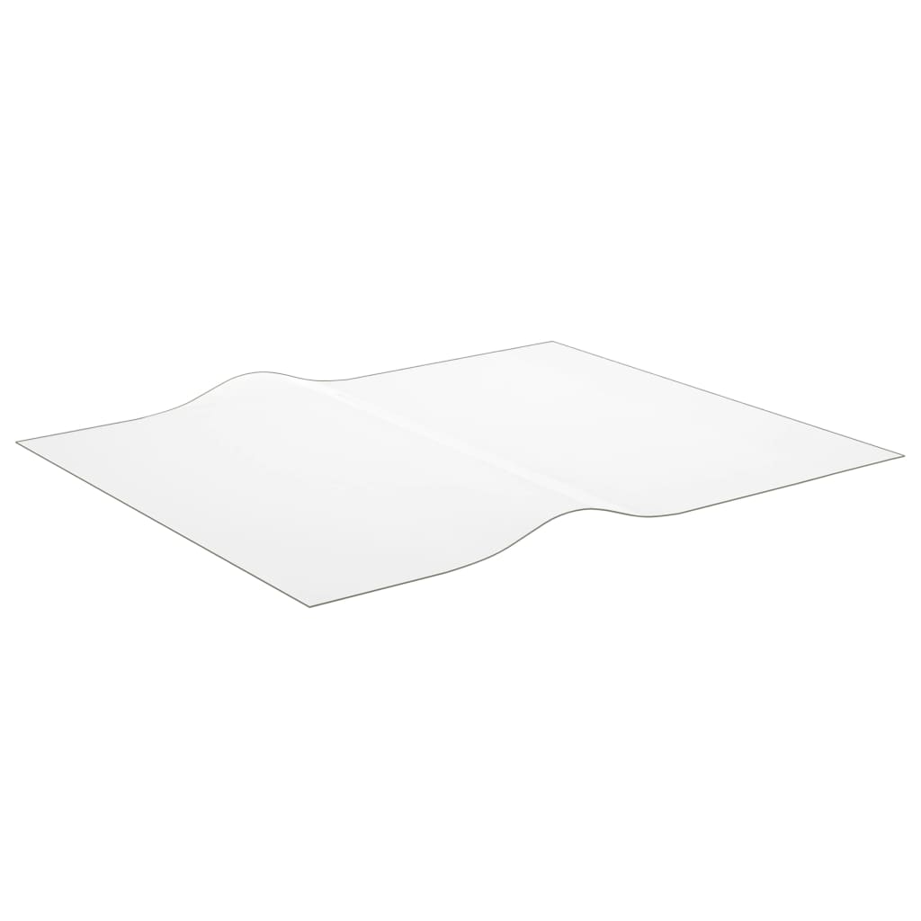 vidaXL Mata ochronna na stół, przezroczysta, 100x90 cm, 1,6 mm, PVC