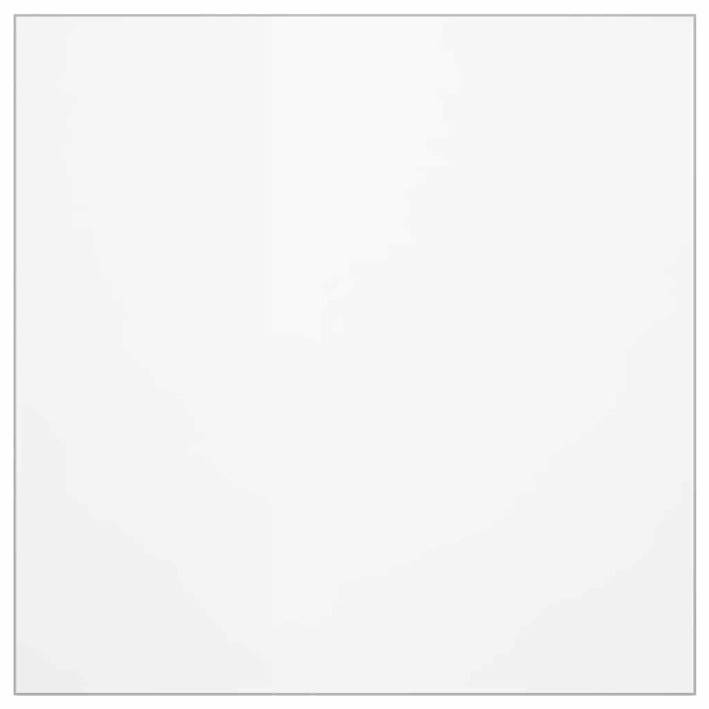 vidaXL Mata ochronna na stół, matowa, 70x70 cm, 1,6 mm, PVC