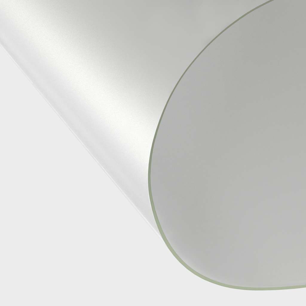 vidaXL Mata ochronna na stół, matowa, 70x70 cm, 1,6 mm, PVC