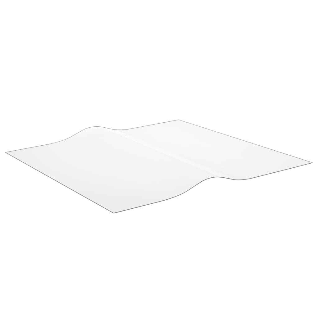 vidaXL Mata ochronna na stół, przezroczysta, 80x80 cm, 1,6 mm, PVC