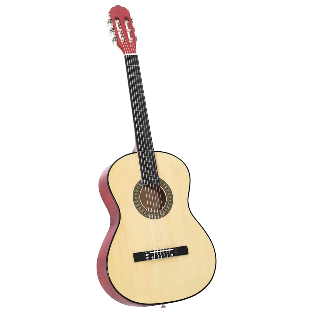 vidaXL Gitara klasyczna dla początkujących, 4/4 39", lipa