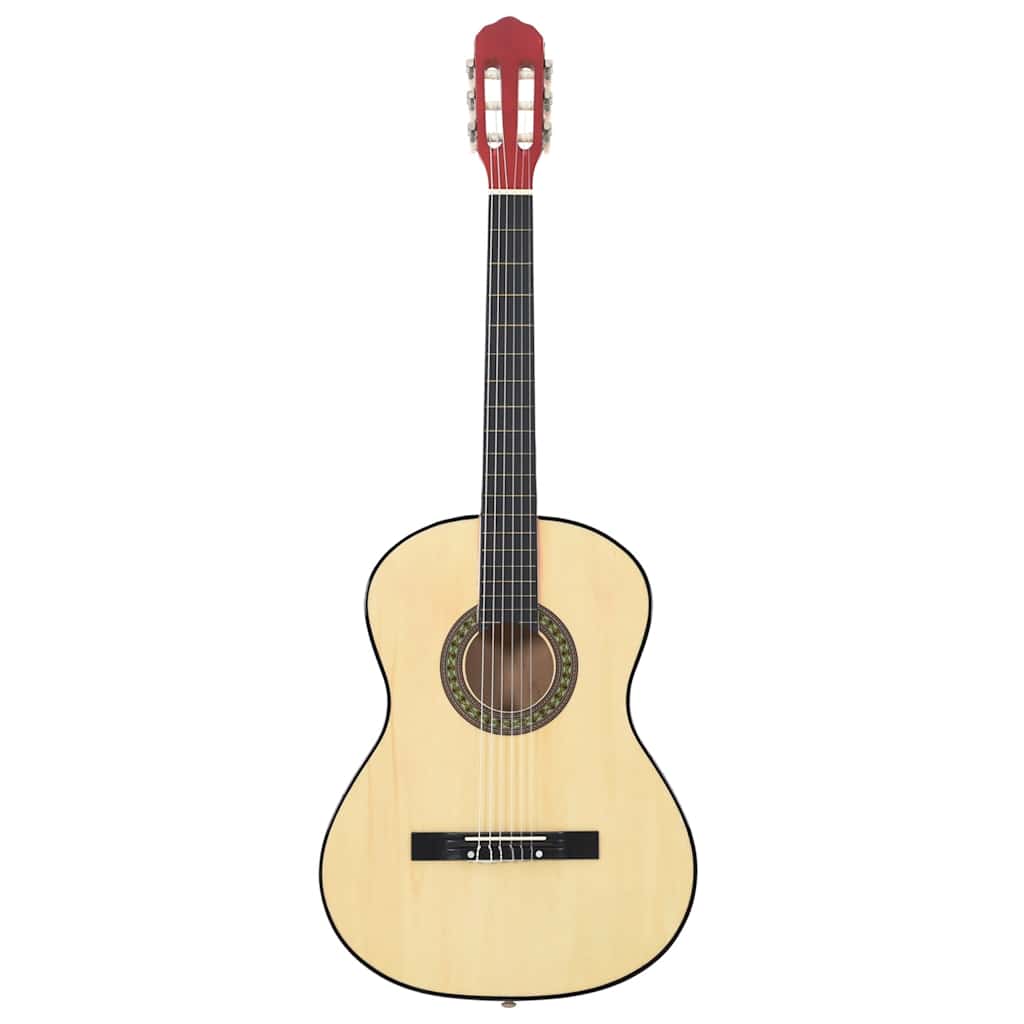 vidaXL Gitara klasyczna dla początkujących, 4/4 39", lipa