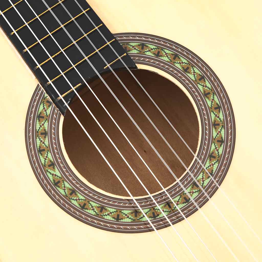 vidaXL Gitara klasyczna dla początkujących, 4/4 39", lipa