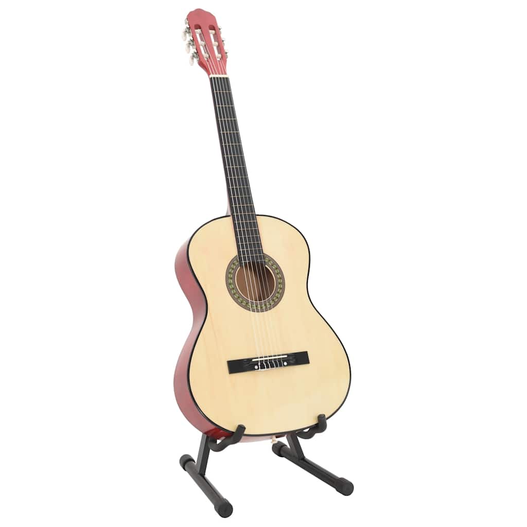 vidaXL 12-częściowy zestaw do nauki gry na gitarze klasycznej 4/4 39"