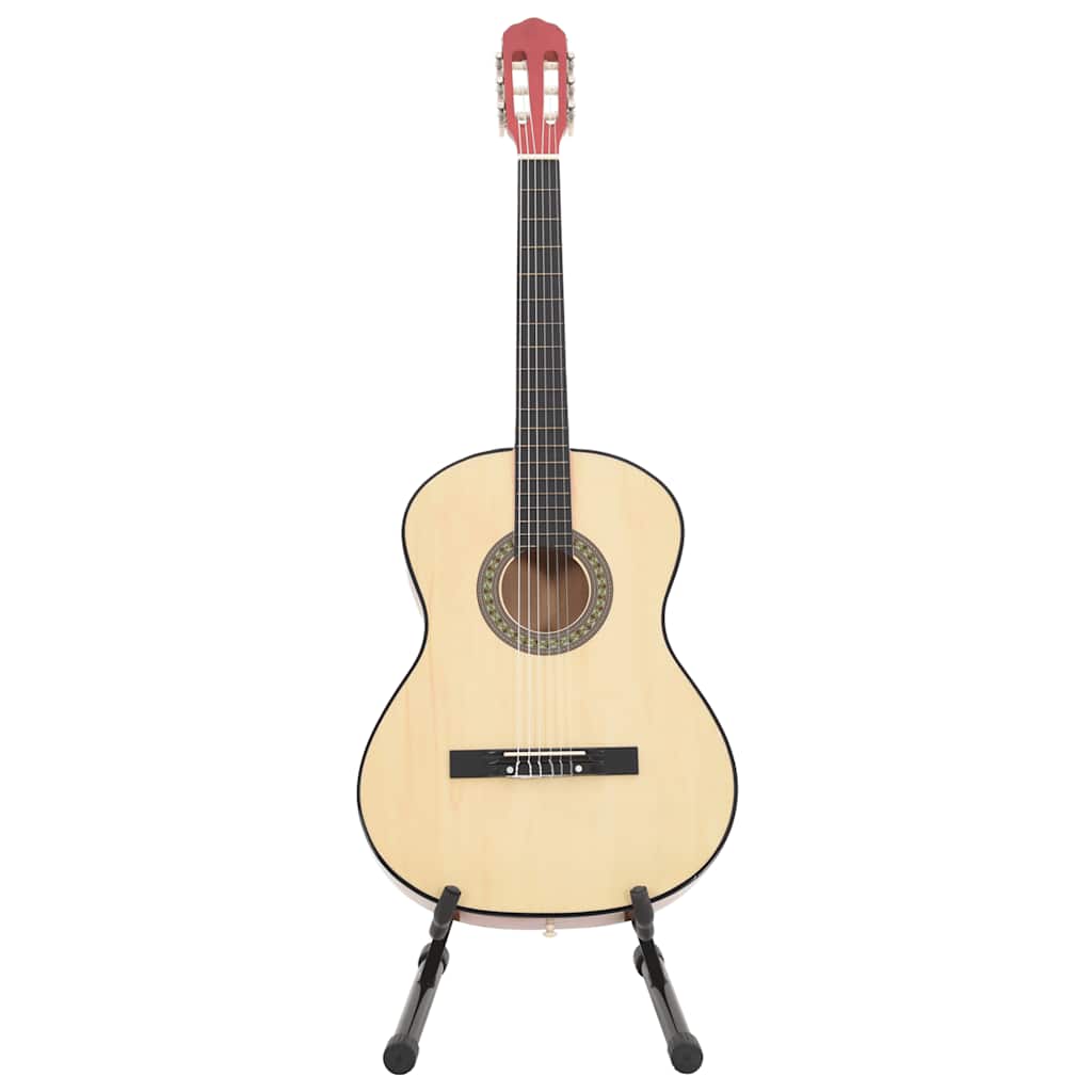 vidaXL 12-częściowy zestaw do nauki gry na gitarze klasycznej 4/4 39"