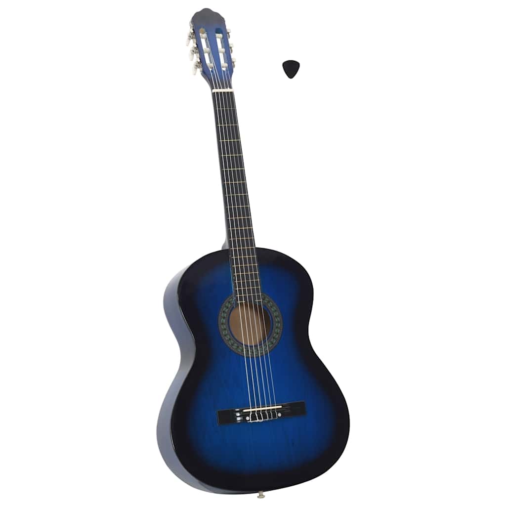 vidaXL Gitara klasyczna dla początkujących, 4/4, 39", drewno lipowe