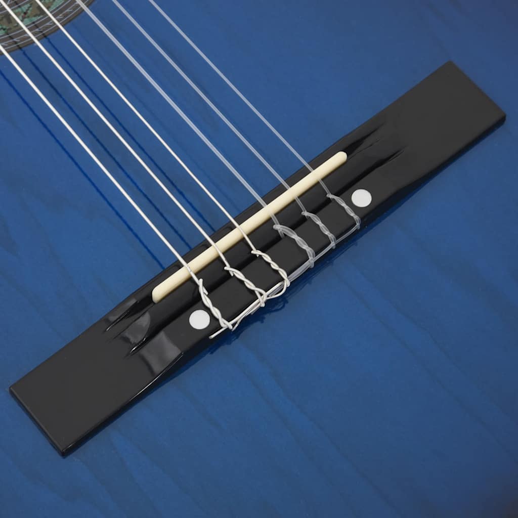vidaXL Gitara klasyczna dla początkujących, 4/4, 39", drewno lipowe