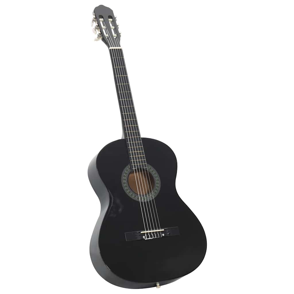 vidaXL Gitara klasyczna dla początkujących, 4/4, 39", drewno lipowe