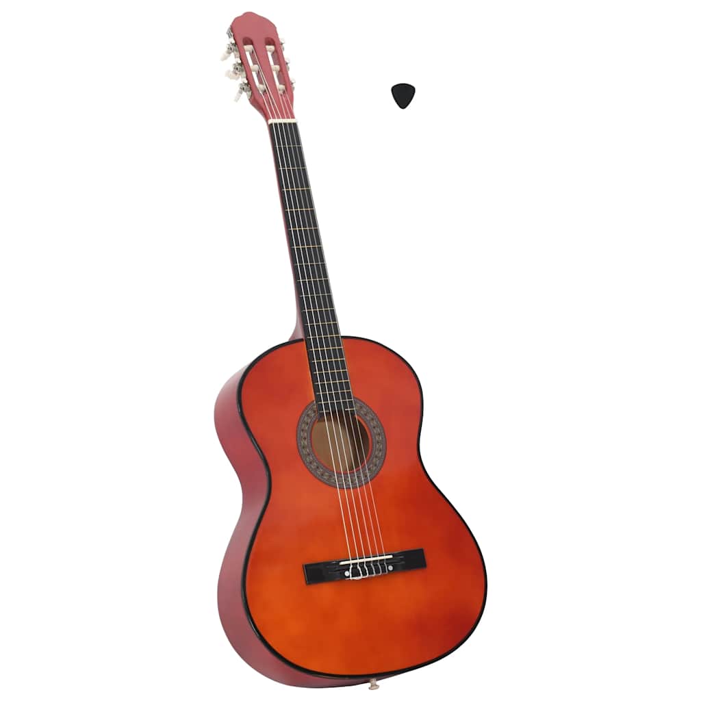 vidaXL Gitara klasyczna dla początkujących, 4/4 39", drewno lipowe