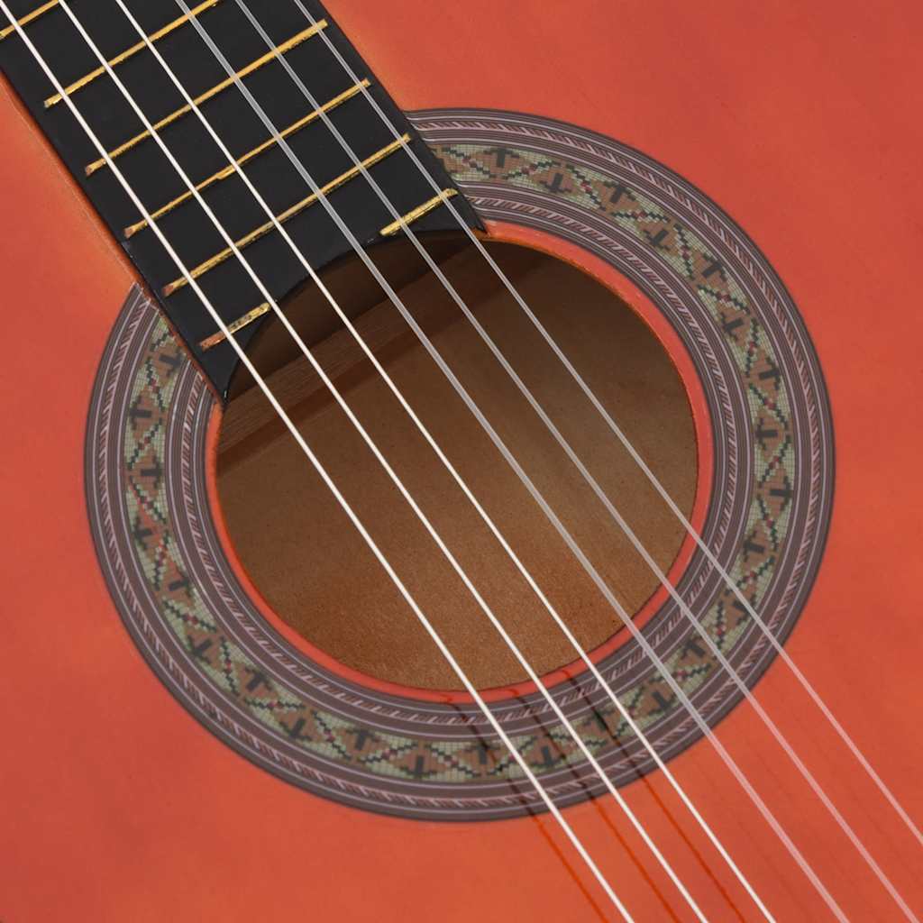 vidaXL Gitara klasyczna dla początkujących, 4/4 39", drewno lipowe