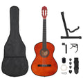 vidaXL 12-częściowy zestaw do nauki gry na gitarze klasycznej 4/4, 39"