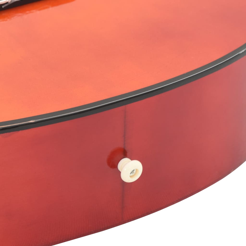 vidaXL 12-częściowy zestaw do nauki gry na gitarze klasycznej 4/4, 39"