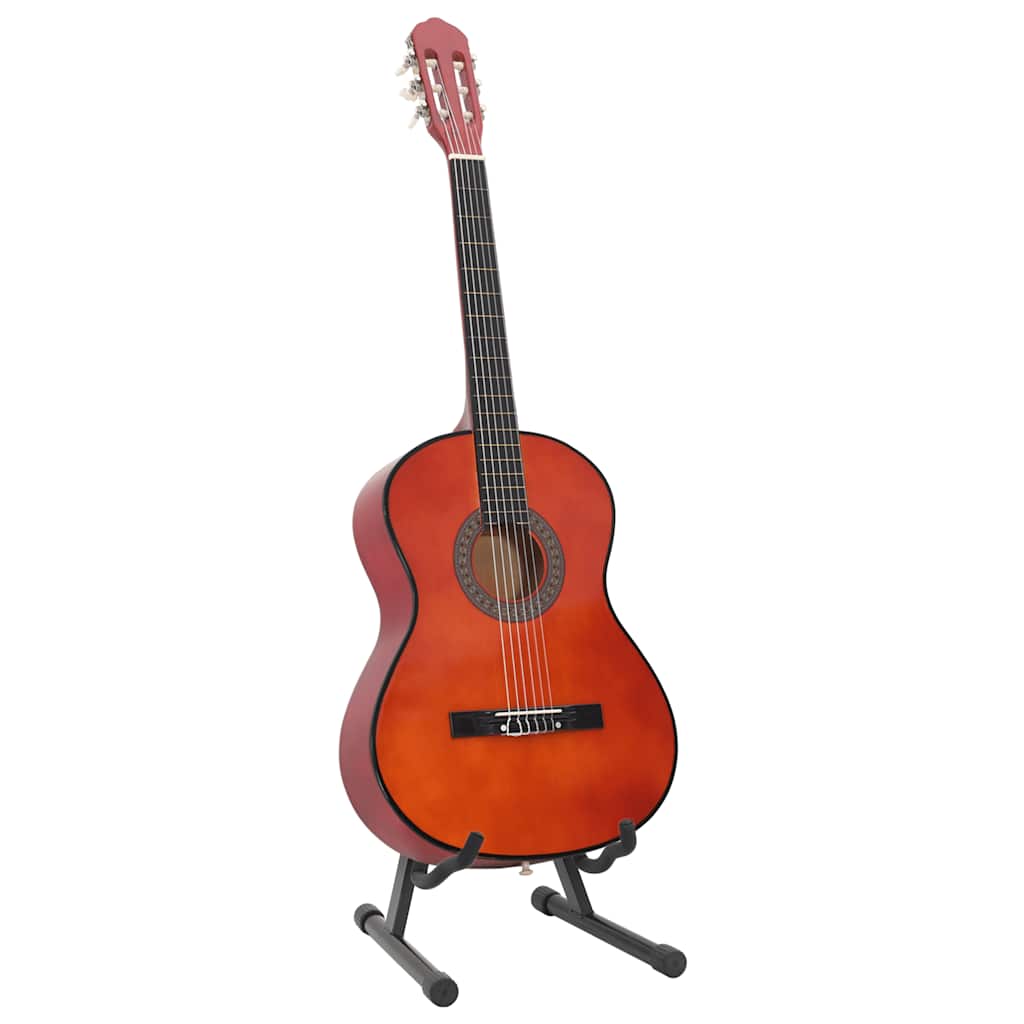 vidaXL 12-częściowy zestaw do nauki gry na gitarze klasycznej 4/4, 39"