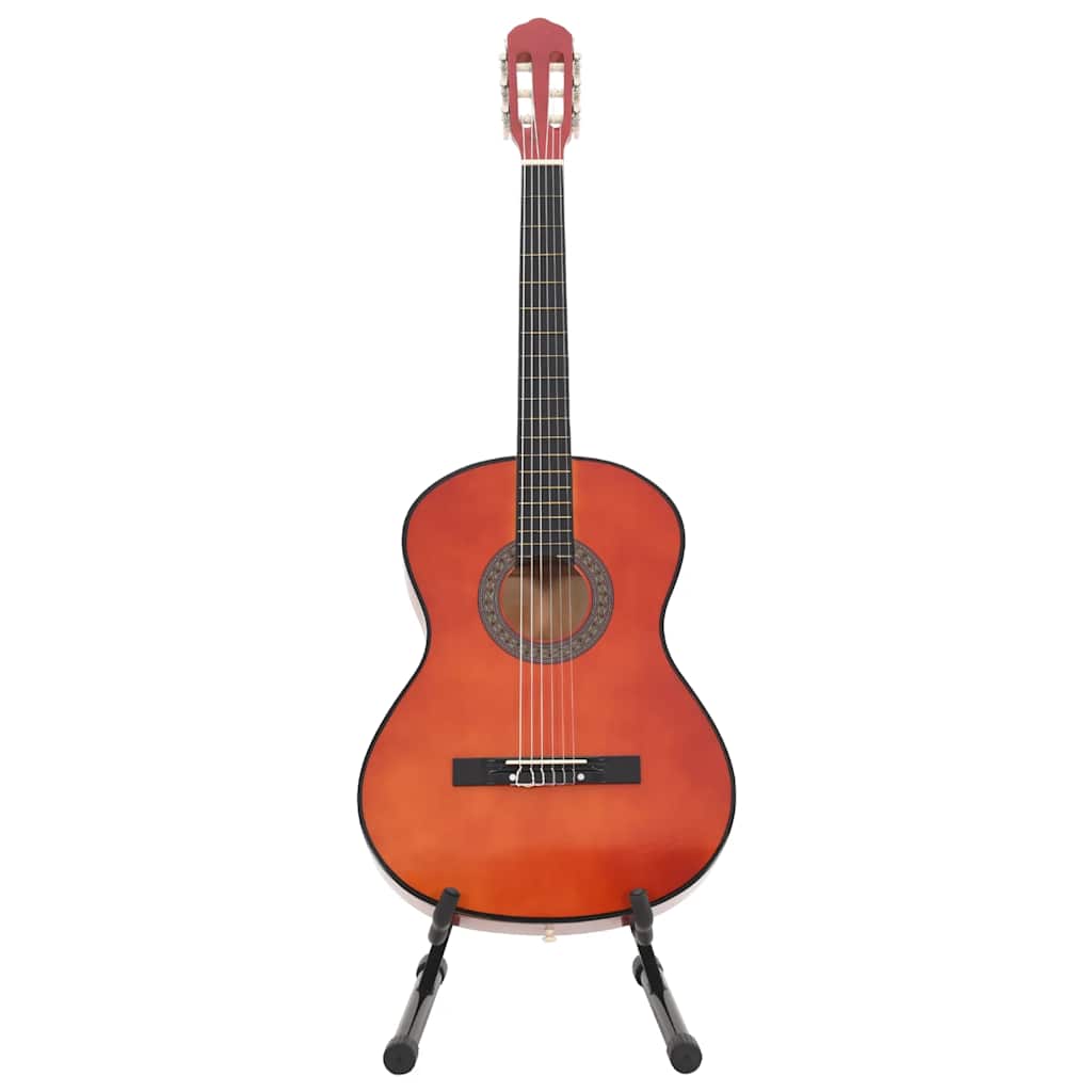 vidaXL 12-częściowy zestaw do nauki gry na gitarze klasycznej 4/4, 39"