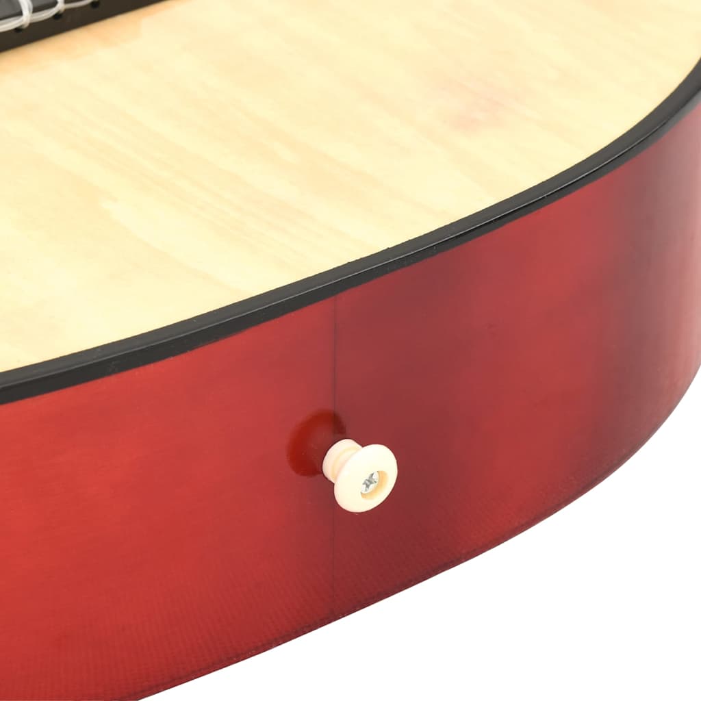 vidaXL Gitara klasyczna dla początkujących, 3/4 (36"), lipa