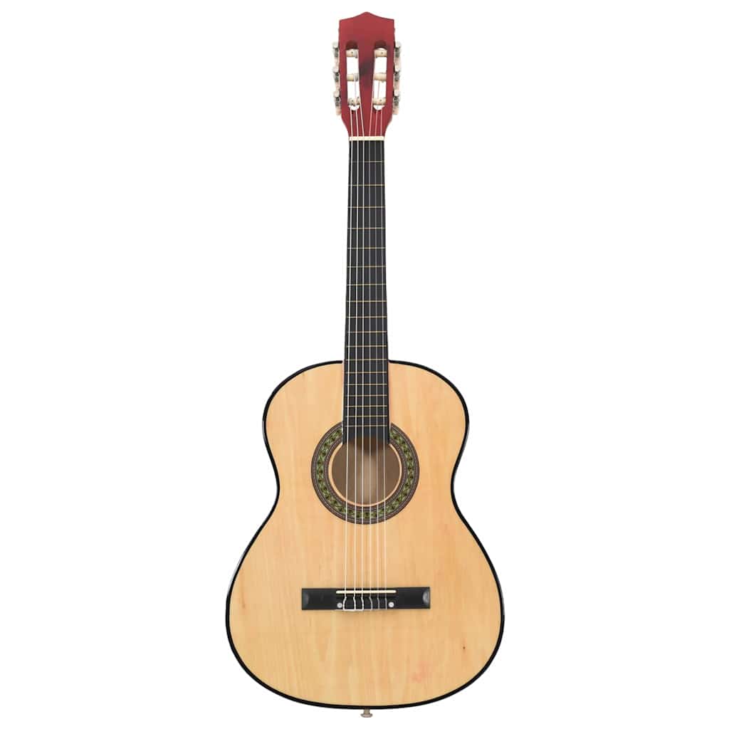 vidaXL 8-cz. zestaw do nauki gry na gitarze klasycznej, 3/4, 36"