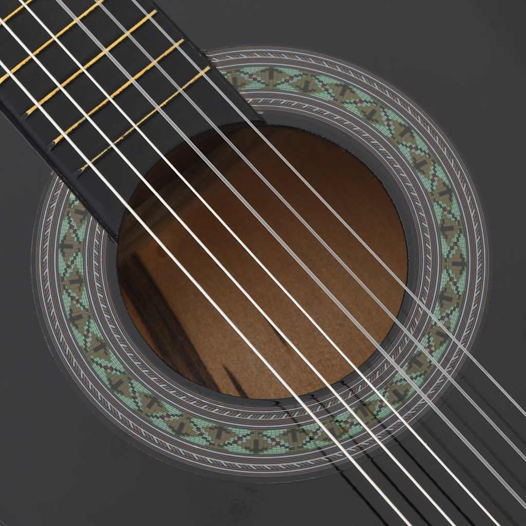 vidaXL Gitara klasyczna dla początkujących i dzieci, 3/4, 36"