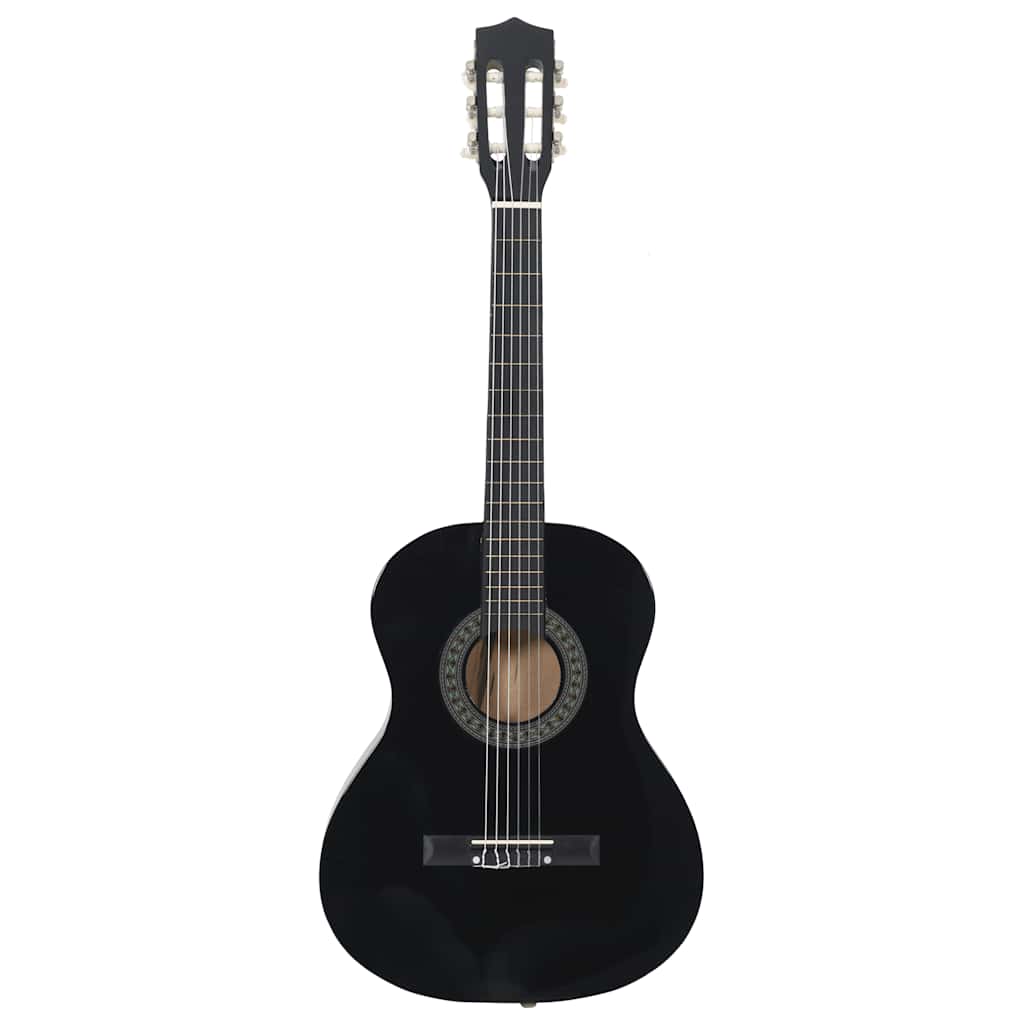 vidaXL 8-cz. zestaw do nauki gry na gitarze klasycznej, 3/4 (36")