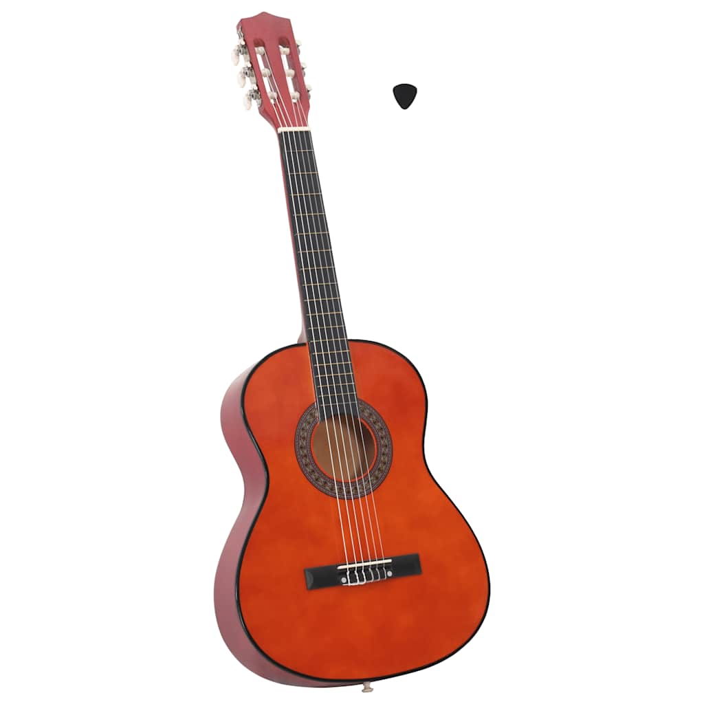 vidaXL Gitara klasyczna dla początkujących, 3/4 (36"), drewno lipowe