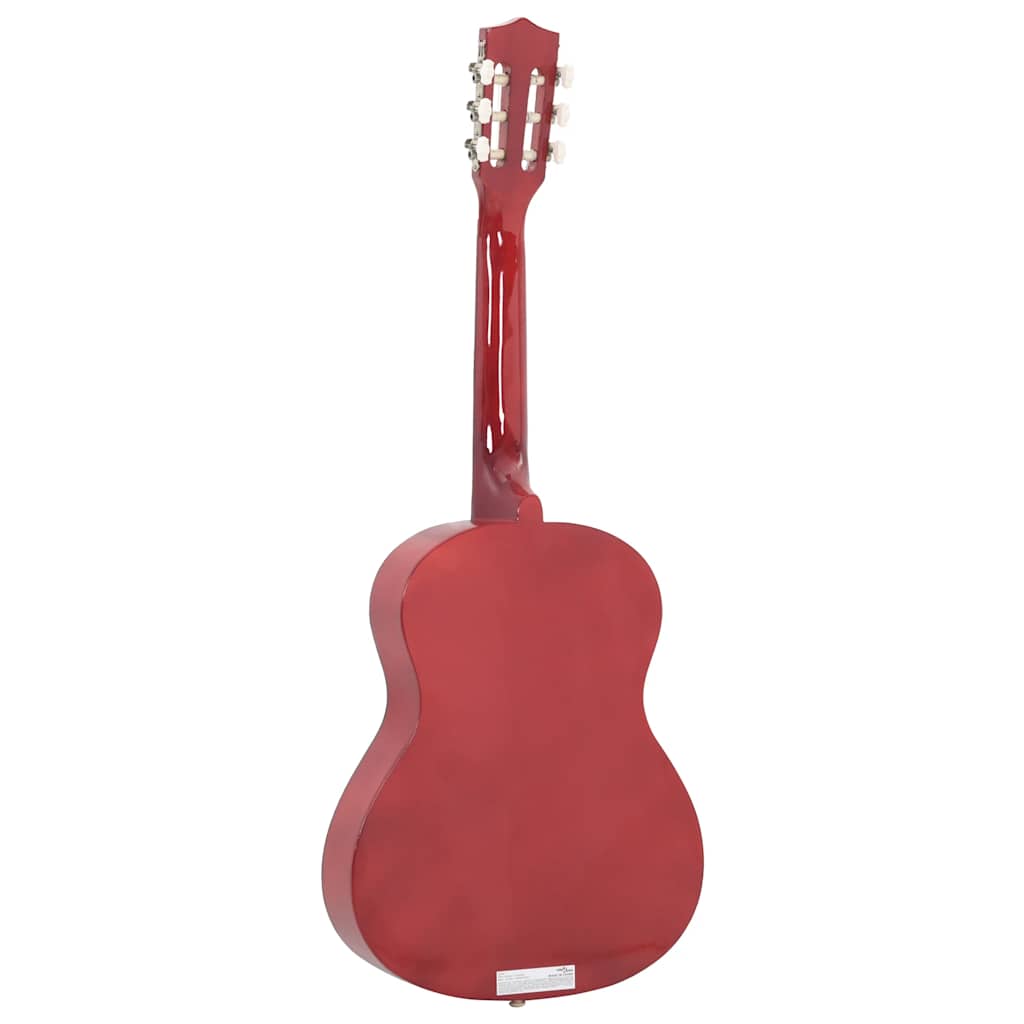 vidaXL Gitara klasyczna dla początkujących, 3/4 (36"), drewno lipowe