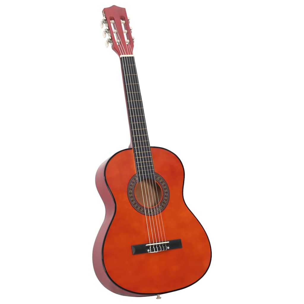 vidaXL 8-cz. zestaw do nauki gry na gitarze klasycznej, 3/4, 36"
