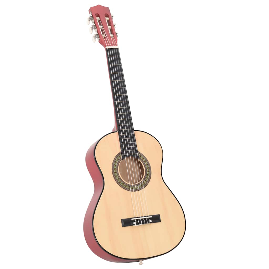 vidaXL 8-cz. zestaw do nauki gry na gitarze klasycznej, 1/2, 34"