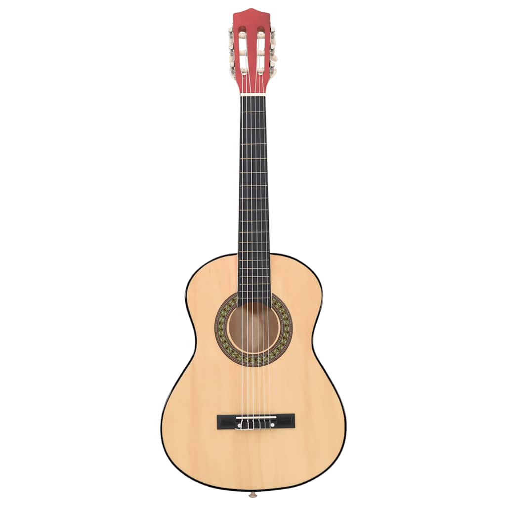 vidaXL 8-cz. zestaw do nauki gry na gitarze klasycznej, 1/2, 34"