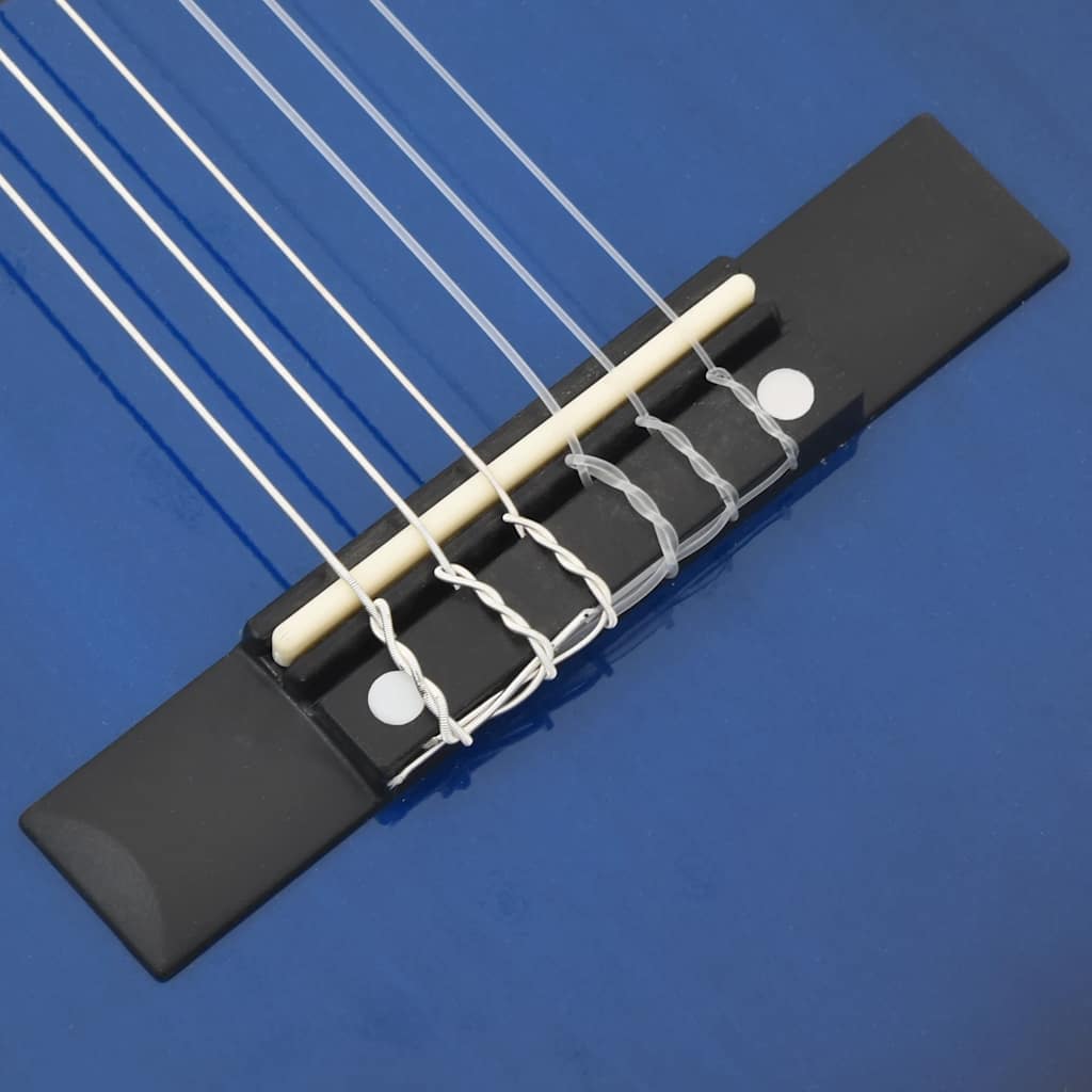 vidaXL Gitara klasyczna dla początkujących i dzieci, 1/2, 34", lipa