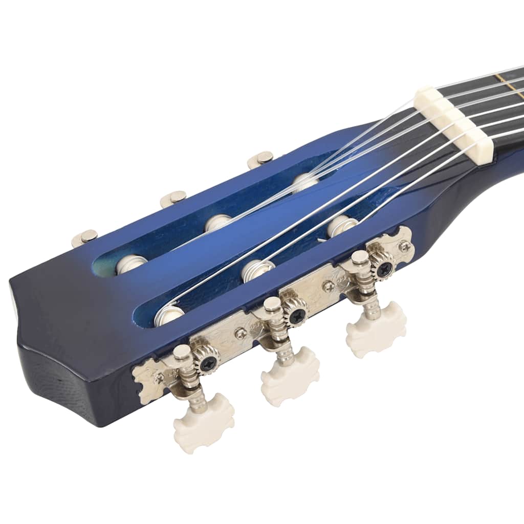 vidaXL Gitara klasyczna dla początkujących i dzieci, 1/2, 34", lipa