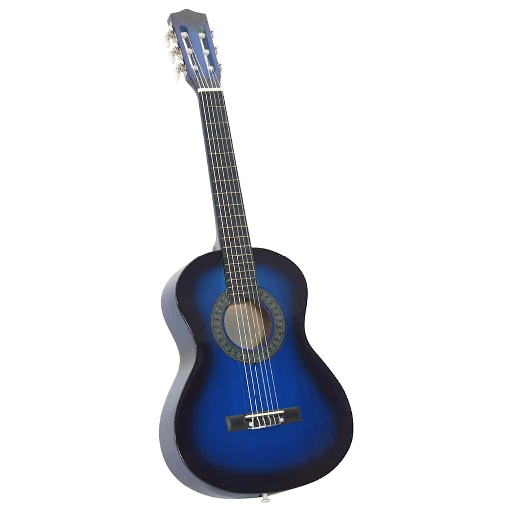 vidaXL 8-cz. zestaw do nauki gry na gitarze klasycznej, 1/2, 34"