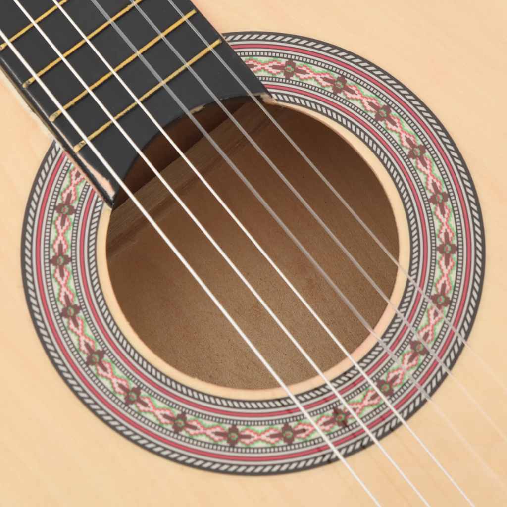 vidaXL Gitara akustyczna z wycięciem, 6 strun, 38", drewno lipowe