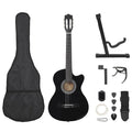 vidaXL 12-cz. zestaw z gitarą klasyczną z wycięciem, 6 strun, 38"