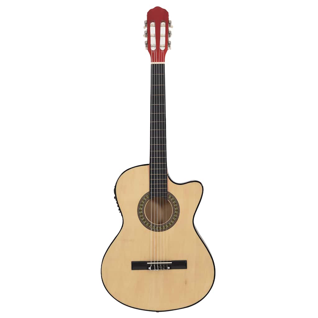 vidaXL Gitara klasyczna z wycięciem, 6 strunami i equalizerem