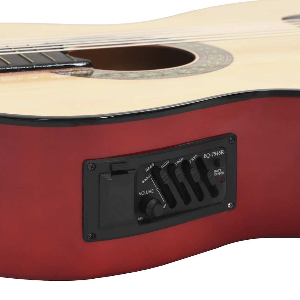 vidaXL Gitara klasyczna z wycięciem, 6 strunami i equalizerem