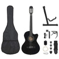 vidaXL 12-cz. zestaw z gitarą westernową, 6 strunami i equalizerem