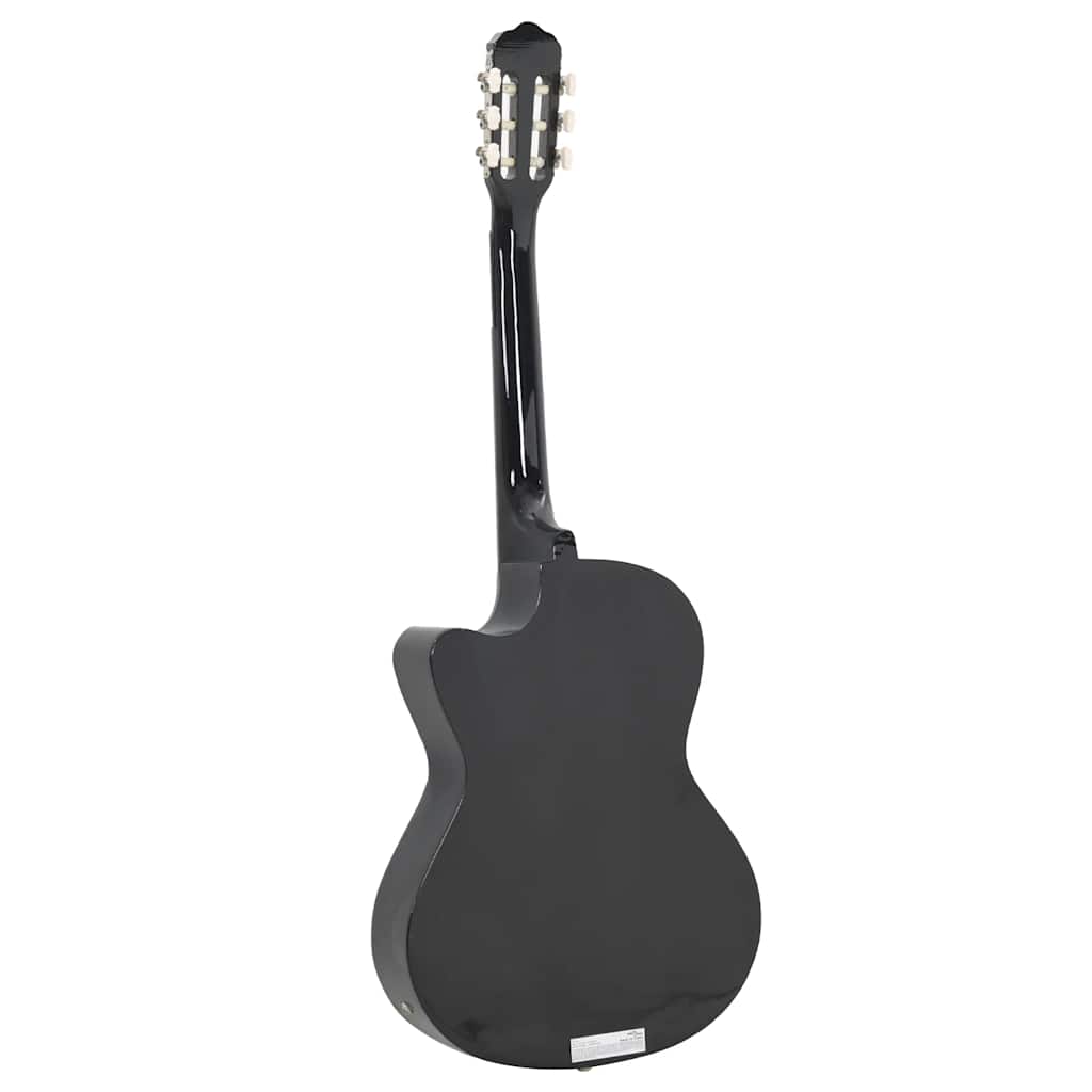 vidaXL 12-cz. zestaw z gitarą westernową, 6 strunami i equalizerem