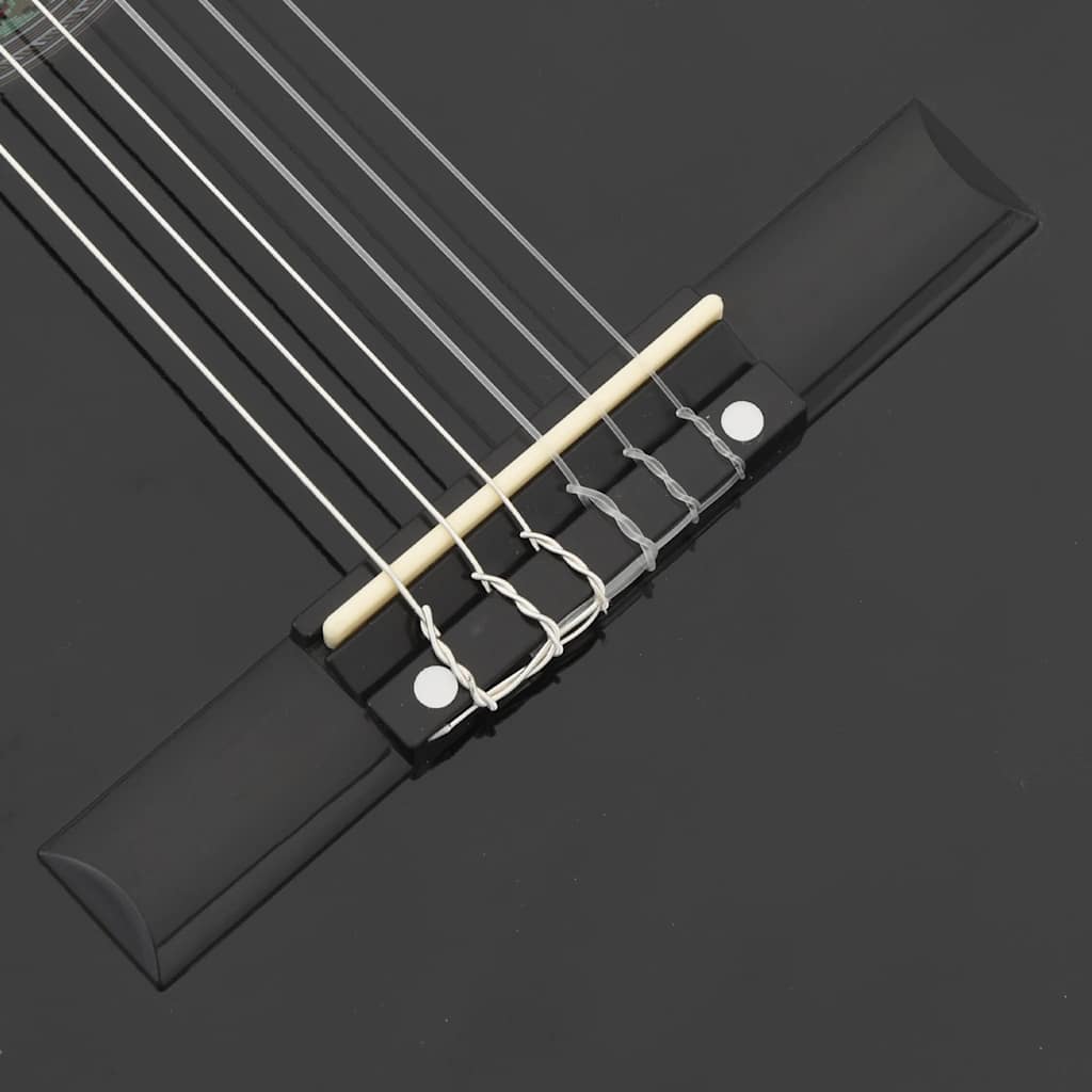 vidaXL 12-cz. zestaw z gitarą westernową, 6 strunami i equalizerem