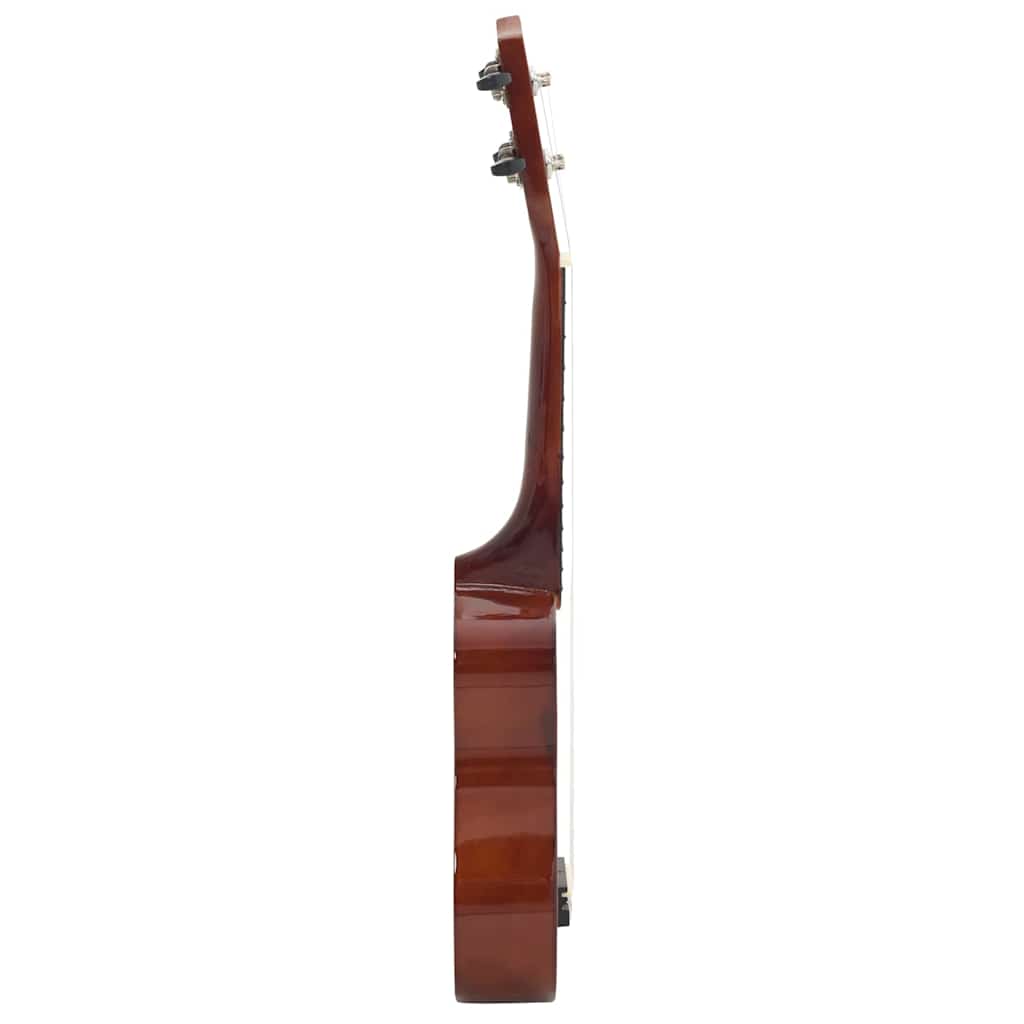 vidaXL Ukulele sopranowe z pokrowcem, dla dzieci, naturalne, 21"
