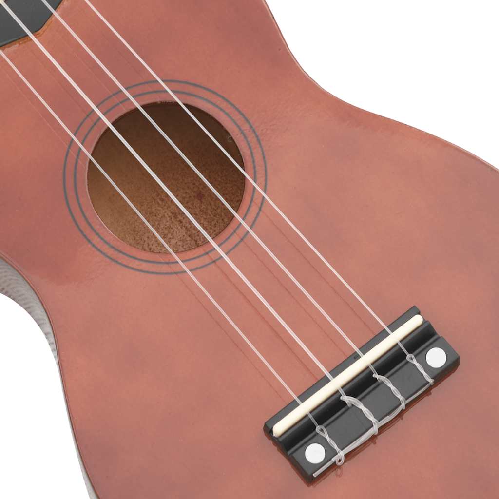 vidaXL Ukulele sopranowe z pokrowcem, dla dzieci, naturalne, 21"