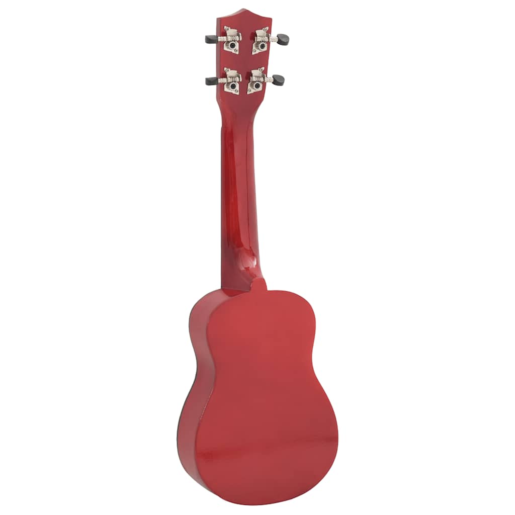 vidaXL Ukulele sopranowe z pokrowcem, dla dzieci, naturalne, 21"