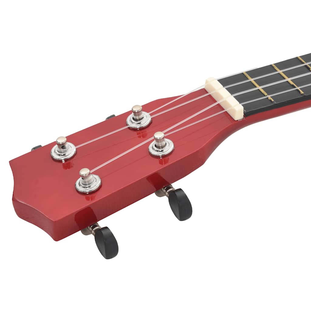 vidaXL Ukulele sopranowe z pokrowcem, dla dzieci, naturalne, 21"