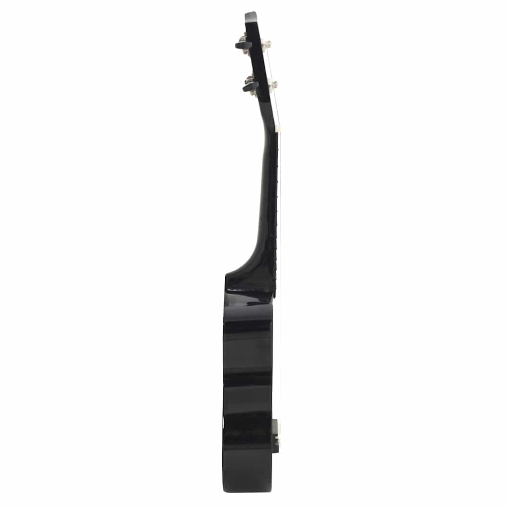 vidaXL Ukulele sopranowe z pokrowcem, dla dzieci, czarne, 21"