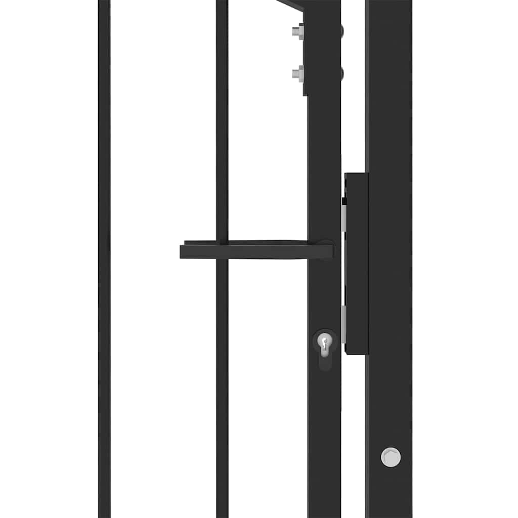 vidaXL Brama ogrodzeniowa z kolcami EMMEN 100 x 125 cm