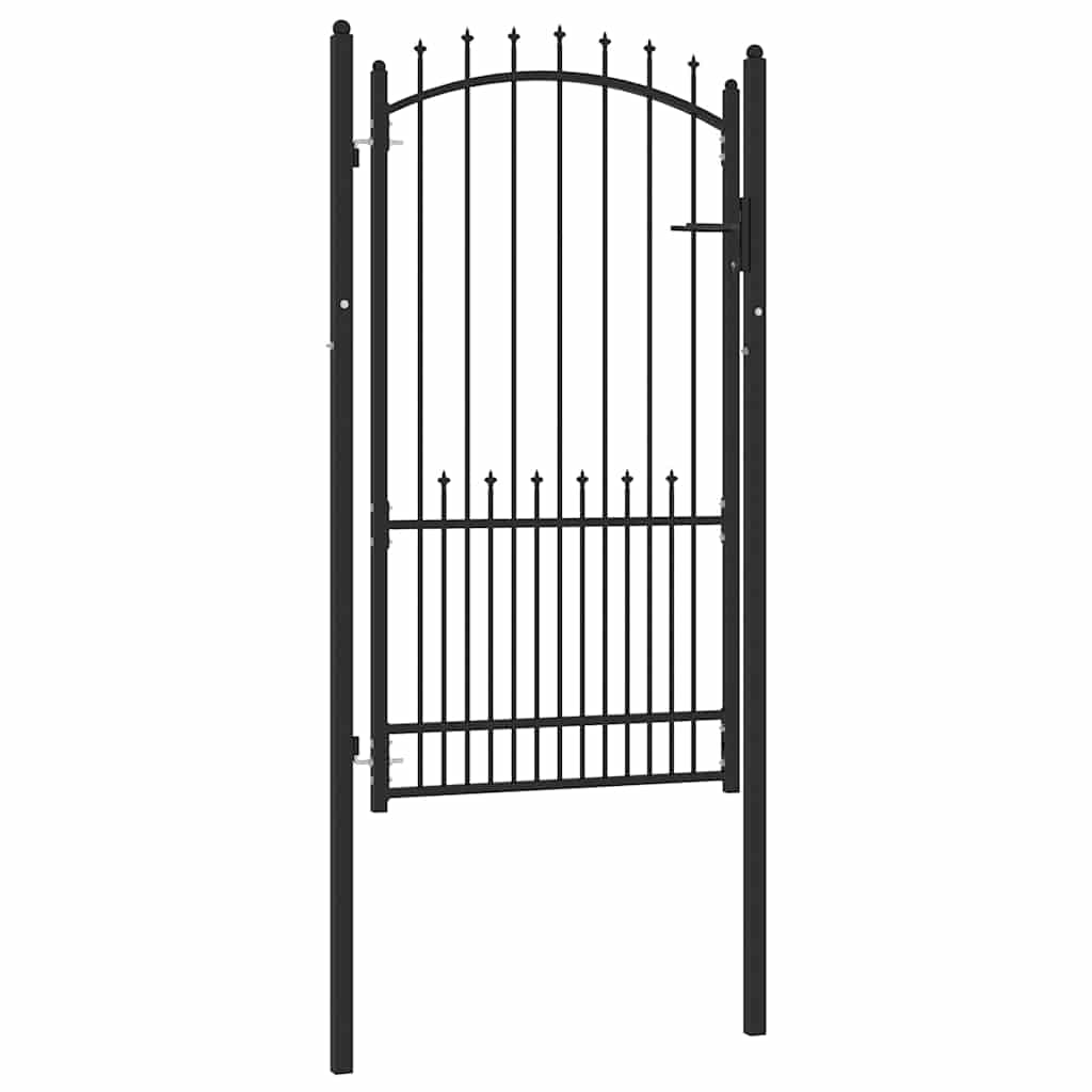 vidaXL Brama ogrodzeniowa z kolcami EMMEN 100 x 175 cm