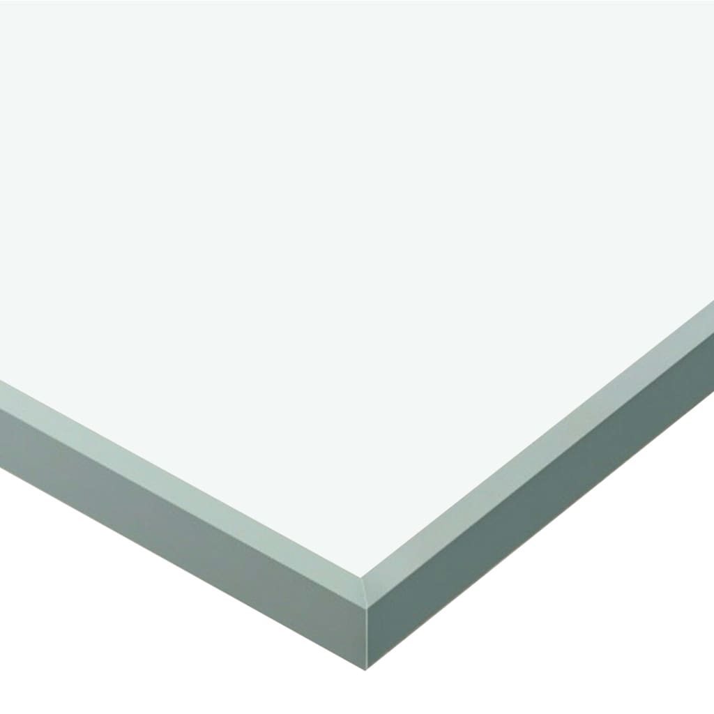 vidaXL Drzwi przesuwne, ograniczniki, szkło ESG i aluminium, 90x205 cm