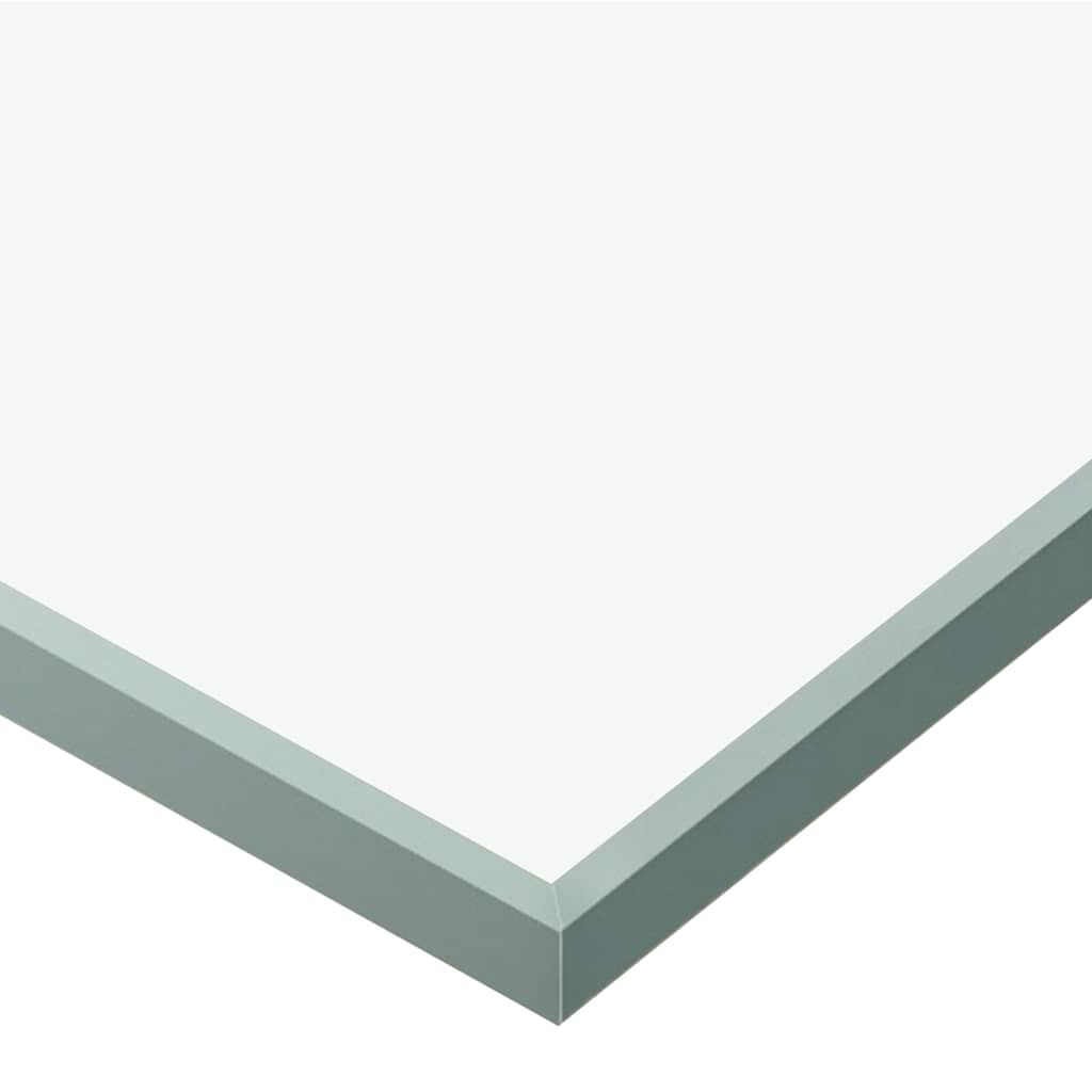 vidaXL Drzwi przesuwne, ograniczniki, szkło ESG i aluminium, 90x205 cm