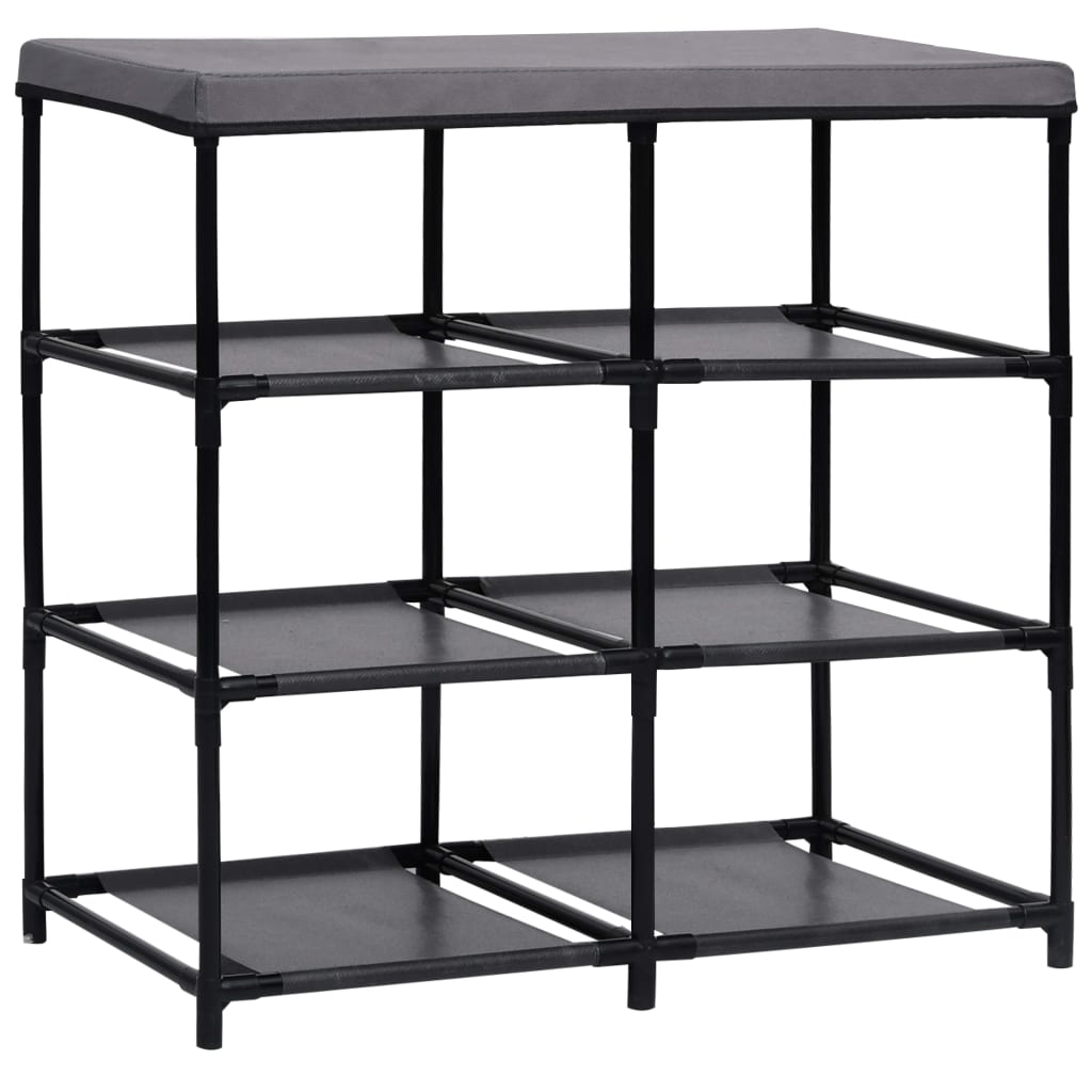 vidaXL Szafka z 6 szufladami, 55x29x55 cm, szara, stal