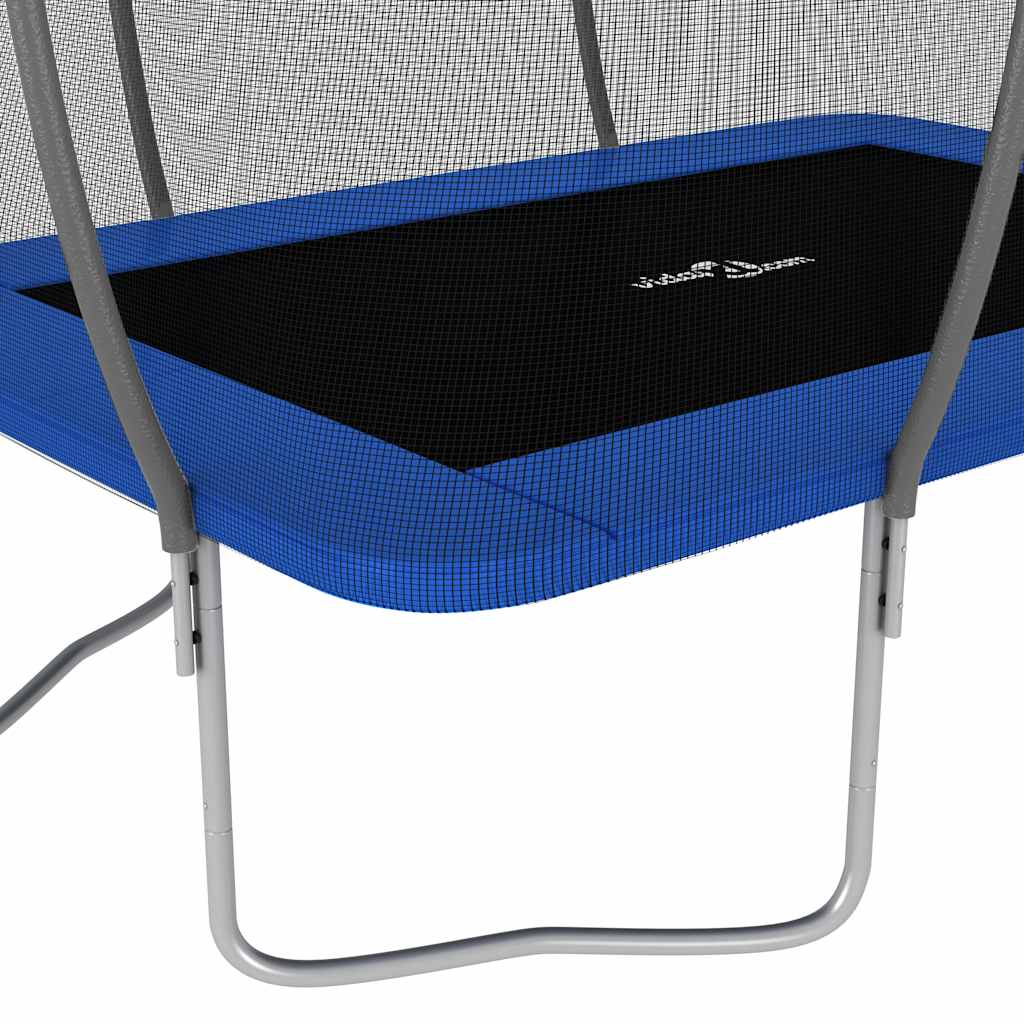 vidaXL Trampolina z akcesoriami, prostokątna, 335x244x90 cm, 150 kg