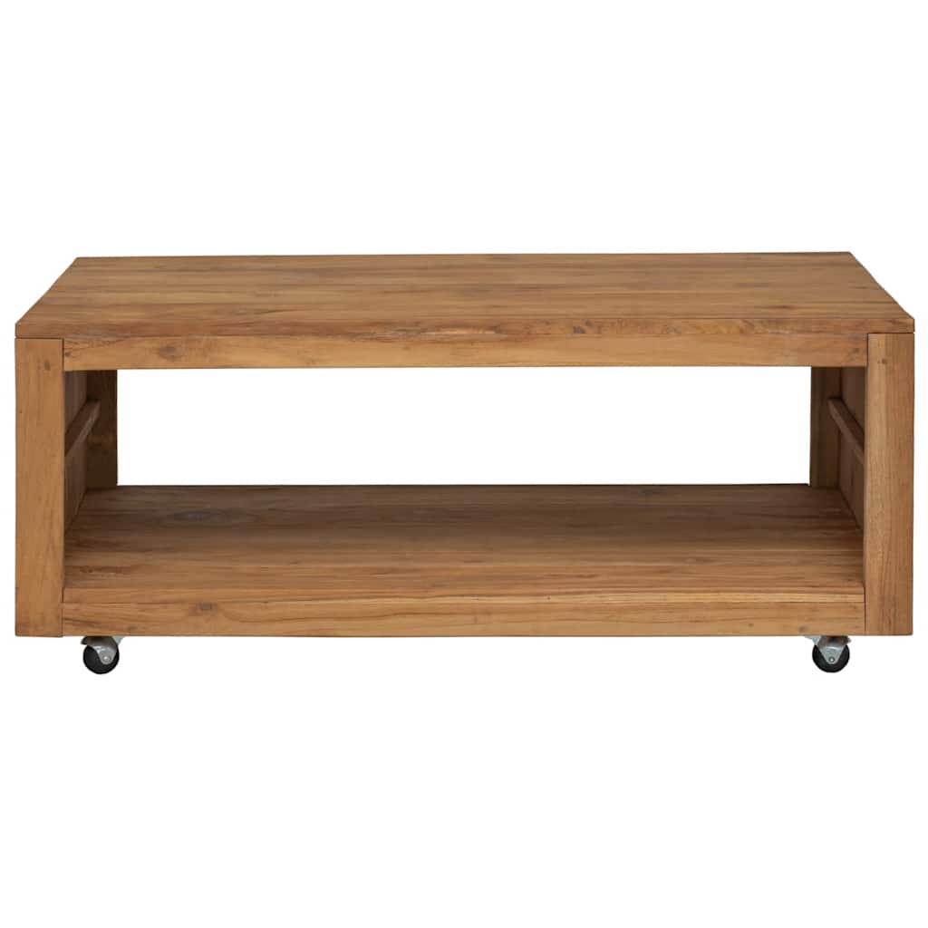 vidaXL Stolik kawowy, 110 x 60 x 40 cm, lite drewno tekowe